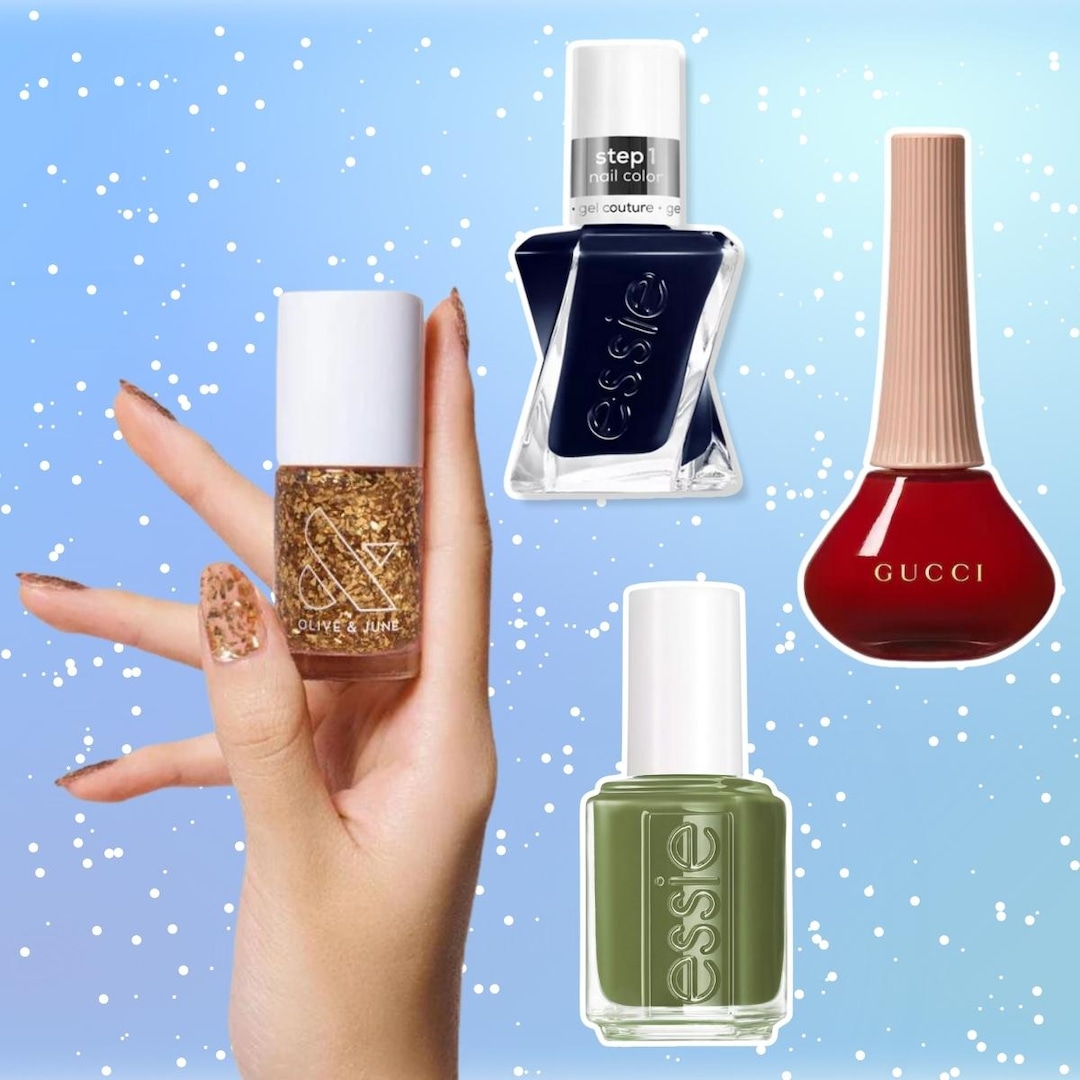 Kupuj najlepsze zimowe kolory lakierów do paznokci na sezon świąteczny